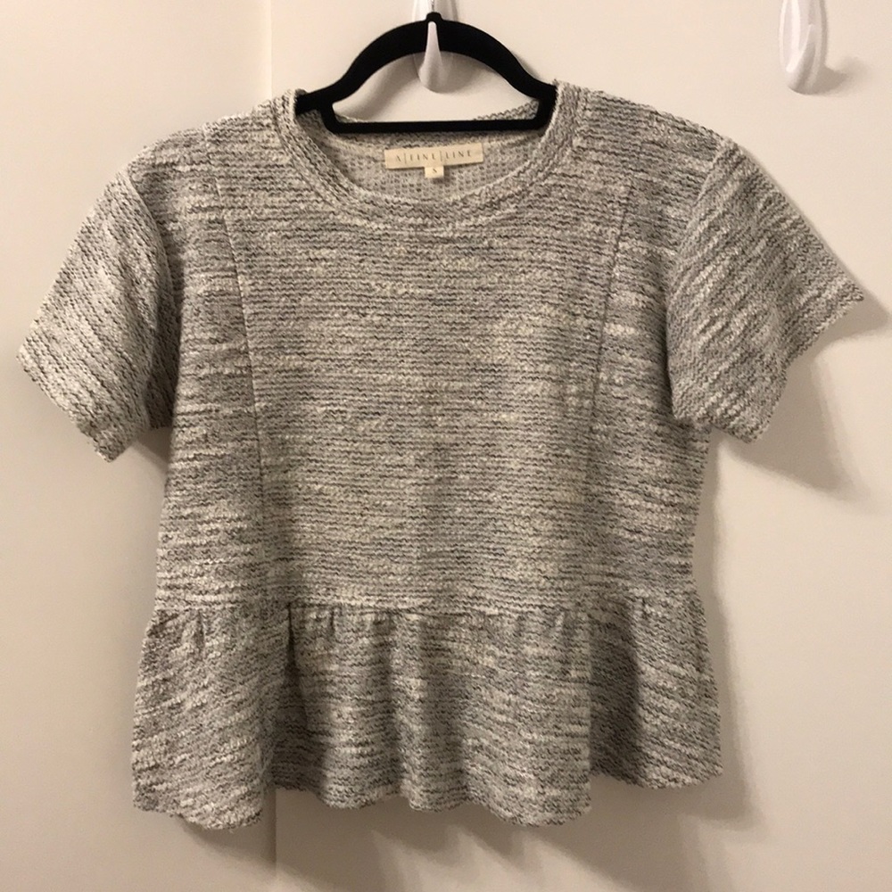 A Fine Line Cropped Sweater